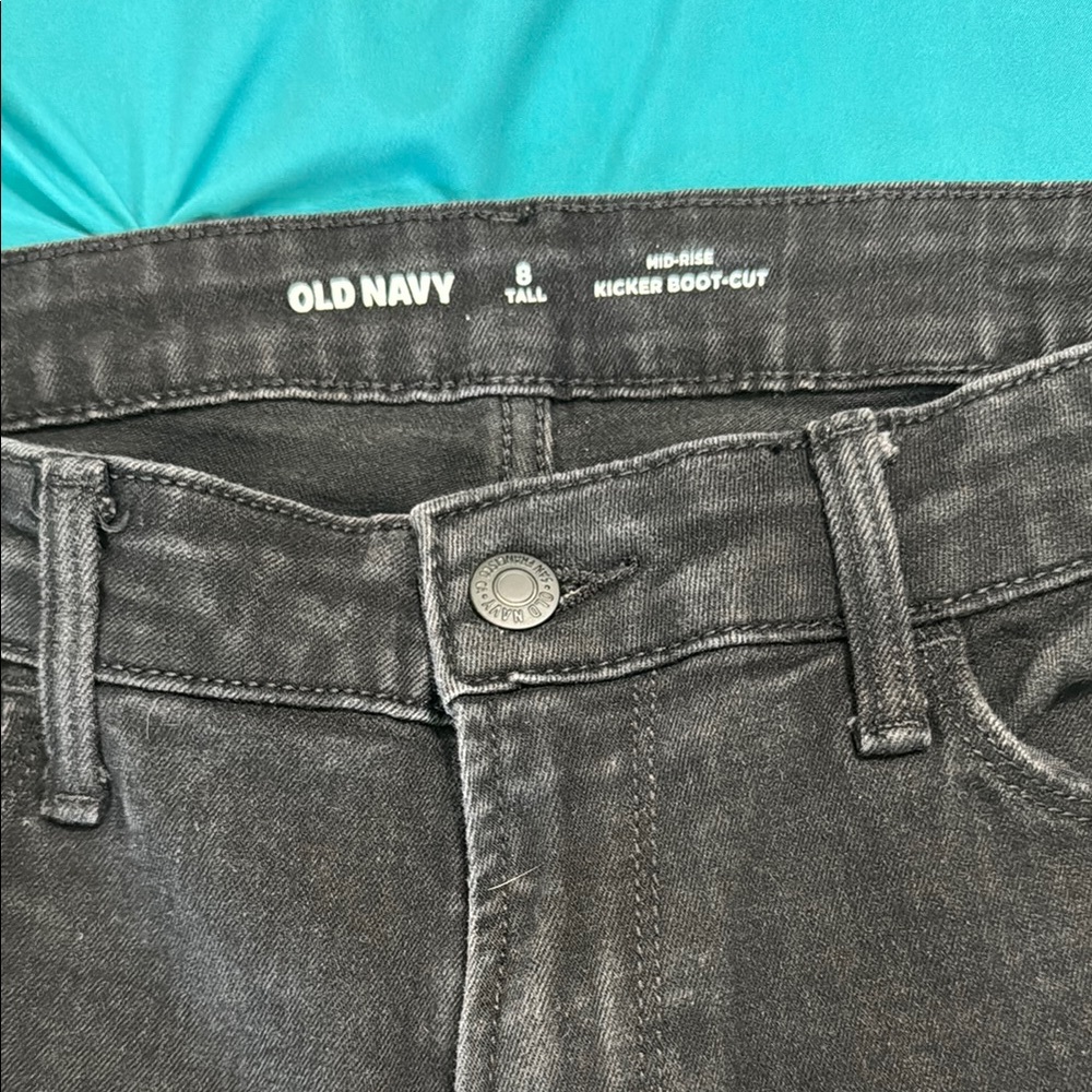 Old Navy Black Bootcut Jeans with Classic Style - Picture 4 of 5